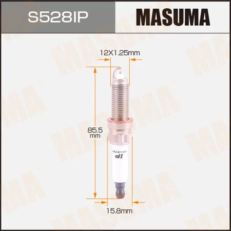 Свеча зажигания иридий+платина SILZKBR8D8S Masuma, S528IP