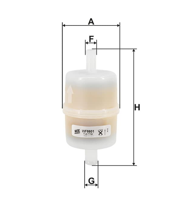 Фильтр топливный MB CLS C218, E-Klasse W/S212, GL X166, M-Klasse W166 H445WK WIX