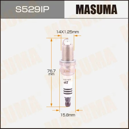 Свеча зажигания Iridium+Platinum\ Toyota, Lexus 98> 90919-01210 MASUMA