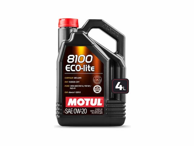 Масло моторное! син 0W20 (4L) 8100 ECO-LITE 0W-20 MOTUL